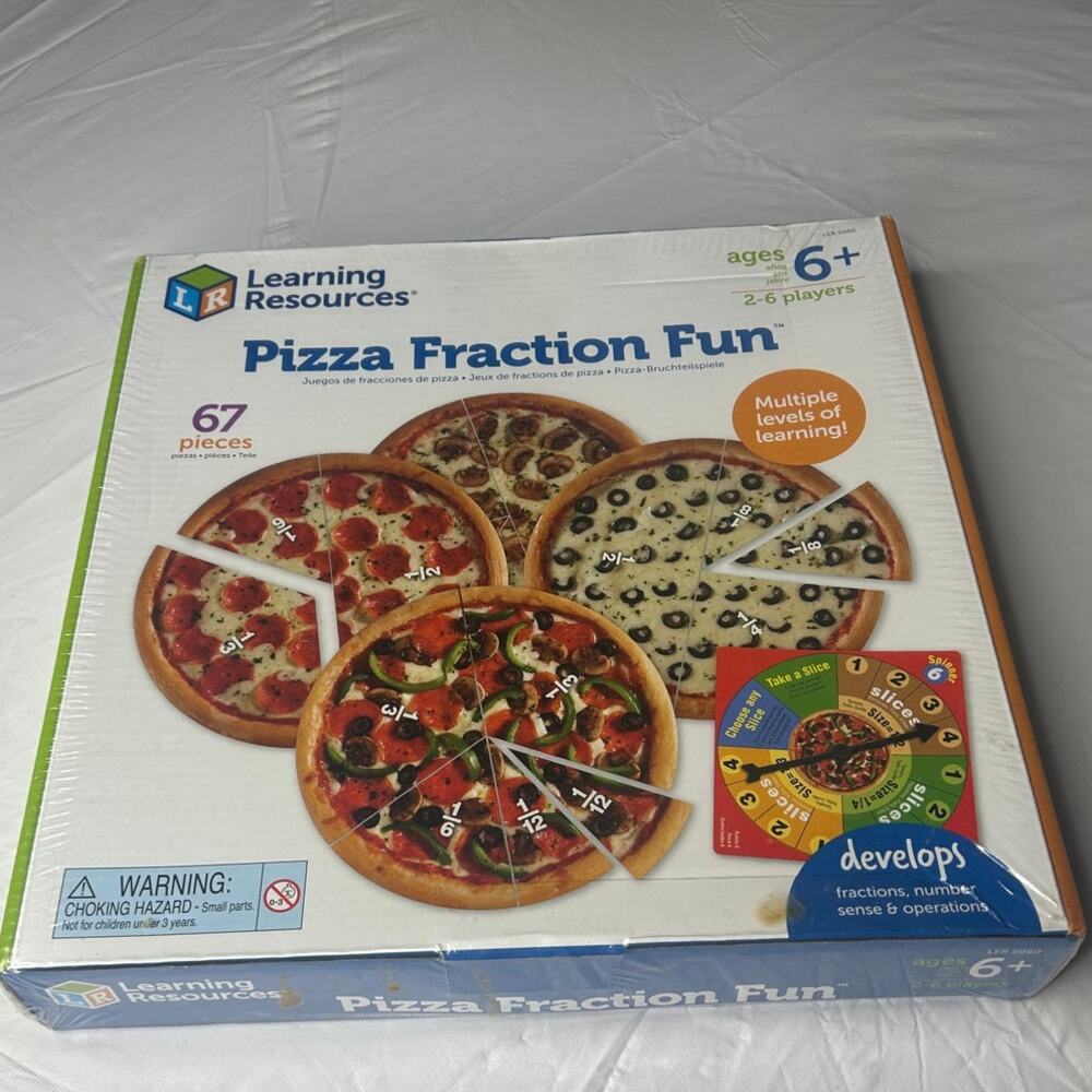 Pizza Fraction Fun by Learning Resources 6 & Up